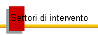 Settori di intervento